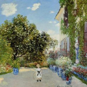 La Casa del Artista en Argenteuil .  Monet, Claude