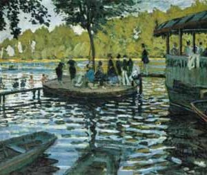 La Grenouillére -   Monet, Claude