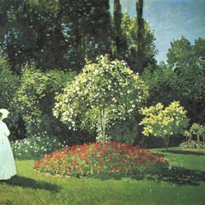 Mujer en el Jardin -   Monet, Claude