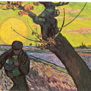 Grangero al Atardecer -  Vincent Van Gogh