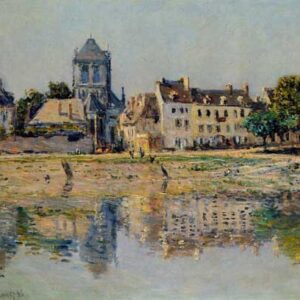 Junto al Rio Vernón -  Monet, Claude