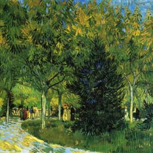 Avenida en el Parque -  Vincent Van Gogh