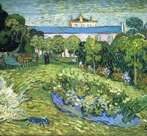 El Jardin de Daubigny -  Vincent Van Gogh