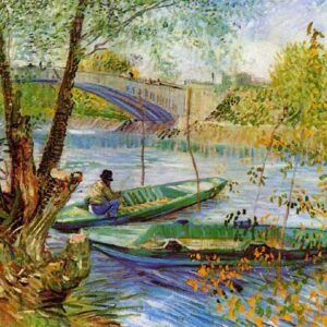 Pesca en Primavera -  Vincent Van Gogh