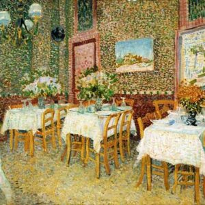 Interior de un Restaurante -  Vincent Van Gogh