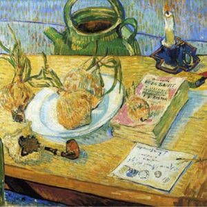 Naturaleza muerta con Cebollas - Vincent Van Gogh