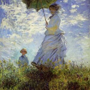 La Promenade , Camille Monet -   Monet, Claude