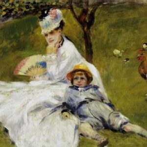 Camile Monet y su hijo Jean -   Monet, Claude