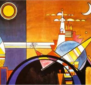 La Grande Piazza A kiev -  Kandinsky, Wassily