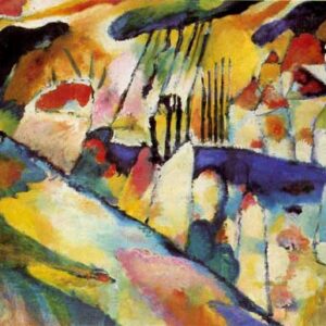 Paisaje con Lluvia -  Kandinsky, Wassily