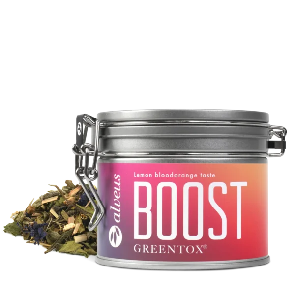 Boost BIO - Té verde sabor limón - naranja sanguina  LATA 60 GR