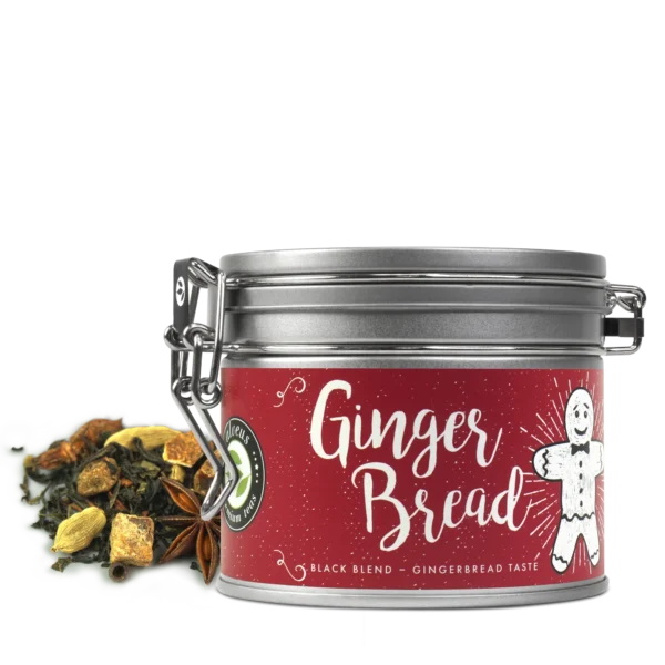 Gingerbread - Té negro sabor a pan de jengibre  LATA 100 GR